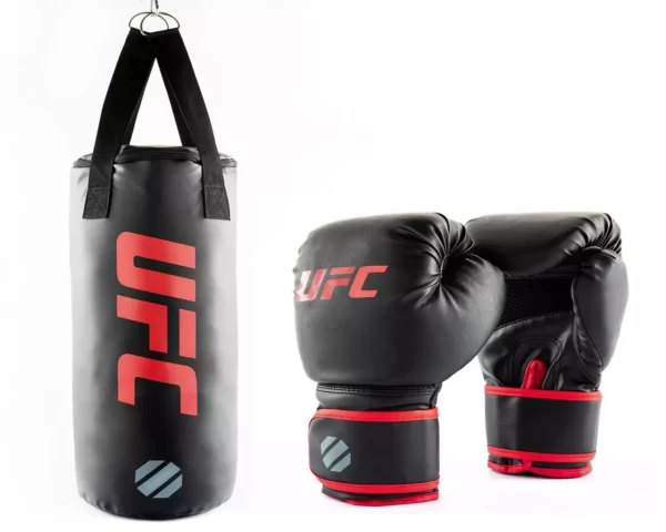 Combo saco y guantes UFC